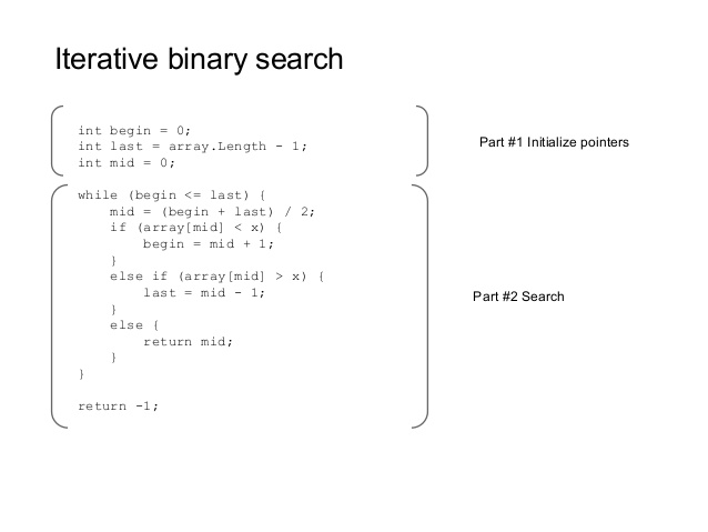 recursive search algorithm